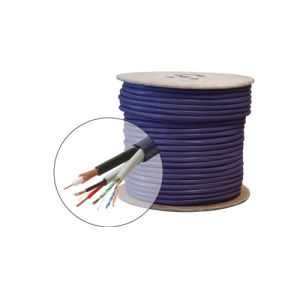 Quality CAT5E Lan Cable With 4 Pair For Network , RG59 cable with 24AWG UTP CAT5E Cable for sale