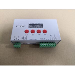 RGB Pixel Controller K-1000c DC5-24V Programmable LED Light Controller 2048PCS
