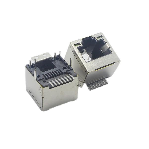 Buy Vertical SMT RJ45 Female Connector Socket Modular Jack OEM at wholesale prices