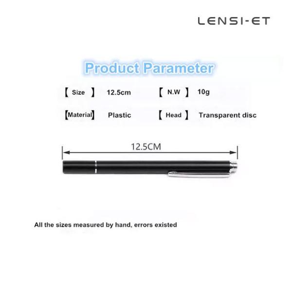 2 In 1 Tablets Passive Stylus Pen For Touchscreen Universal Silver Black Pink Black