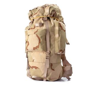 65L Outdoor Tactical Gear Backpack Shoulders Waterproof With Polyester