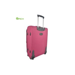 600D Polyester Trolley Case Luggage Bag Sets with Two Big Front Pockets and