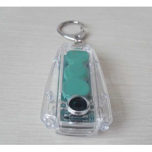 Solar keychain light