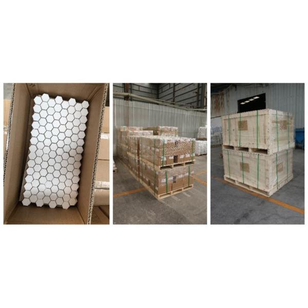 image013_1 Mosaic Alumina Ceramic Tiles Wear Resisting Impact Resistant