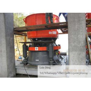 420 TPH 315 KW Hydraulic Cone Crusher Easy Adjustment With ARIS Computer System