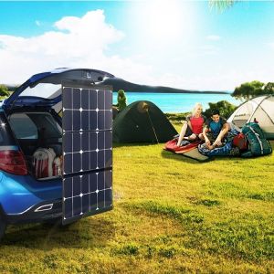 Intenergy Folding Solar Panel Kit / 100w Monocrystalline Solar Panel