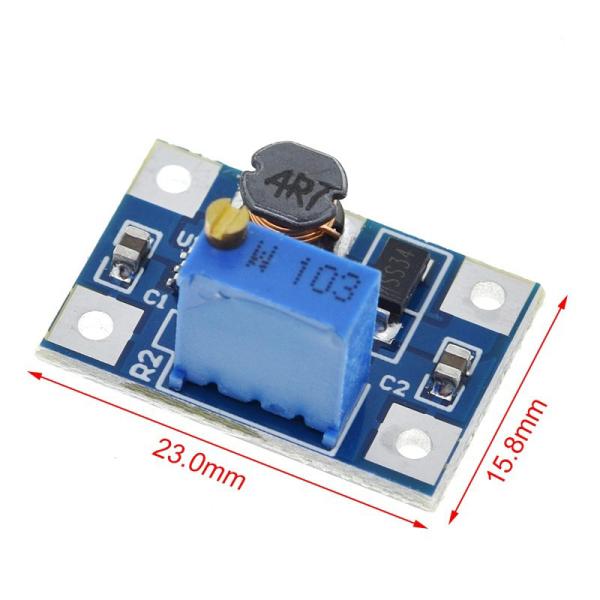 Integrated Circuit DC-DC SX1308 Step-UP Adjustable Boost Converter Power Supply Module