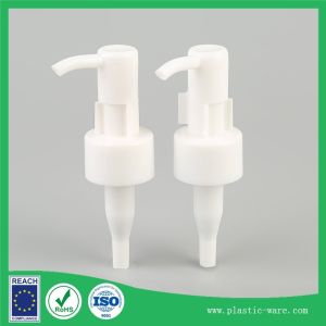 China liquid soap pump head in white color 24/410 or shampoo bottle pump head with clip on sale