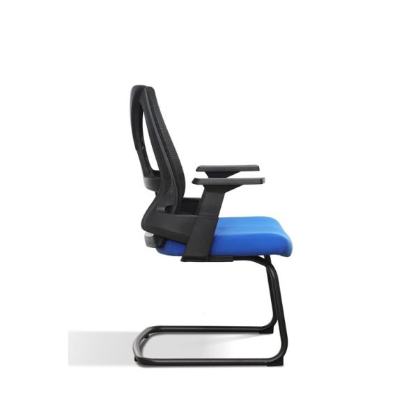 Blue 256'' Funria Ergonomic Mesh Office Swivel Chair Resists Abrasion
