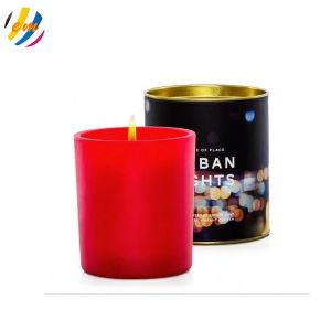 Custom Print 148mm Diameter Candle Tube Packaging