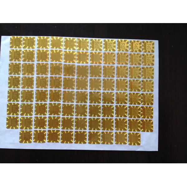 cheap custom epoxy hologram sticker, authentic hologram label/authentic hologram