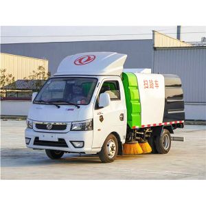 China Light Duty Garbage Disposal Truck Truck Mounted Street Sweeper 4x2 on sale