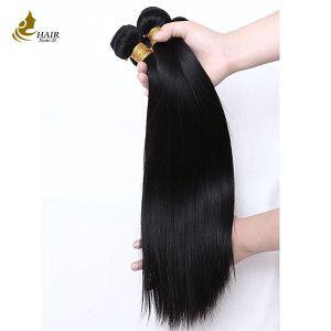 Wholesales Natural Black Straight Cuticle Aligned Virgin Human Hair Bundles