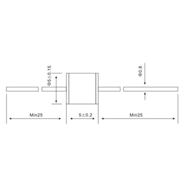 Ceramic gas discharge tube discharge tube arrester ultra low capacitance transient voltage suppressor