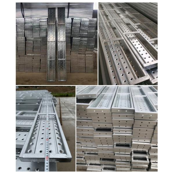 Corrosion Resistant Steel Scaffolding Plank Customizable Length for Construction