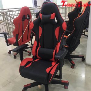 Quality Adult Computer Leather Gaming Chair With Wheels Height Lifting Function for sale