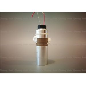 38mm Diameter Ceramics Ultrasonic Transducer 20khz For Medical Cloth Making