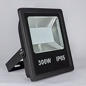 300W IP66 Waterproof Outdoor Floodlight 5000K Daylight White LED Exterior Light