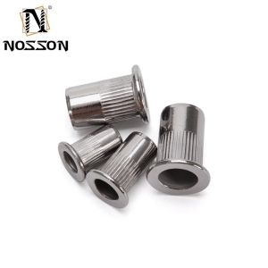 ZINC PLATED Finish Half Hexagon Rivet Nuts for Metric Measurement System M3 M4