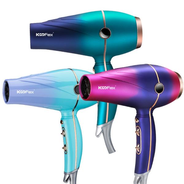 Buy Gradient Color Household Hair Dryer 2000 Watt Frizz Proof Ultralight at wholesale prices