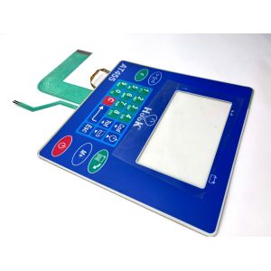 Conductive Silver Ink Printing Membrane Switch Panel For WIFI Telecommunication