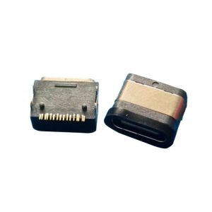 USB 3.1 Type C Female 16P SMT IP67 Waterproof Wire Connectors
