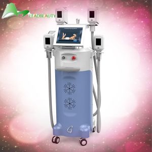 Anti-freeze cryolipolysis machine coolshaping beauty tighten 4 handles blue