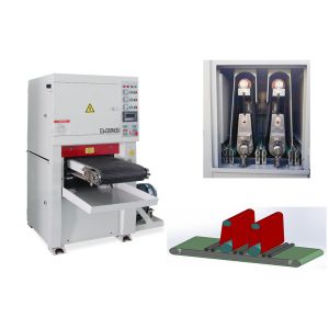 Quality 7.5KW Metal Finishing Sanding Machine 1520*400 Belt Size 400mm for sale