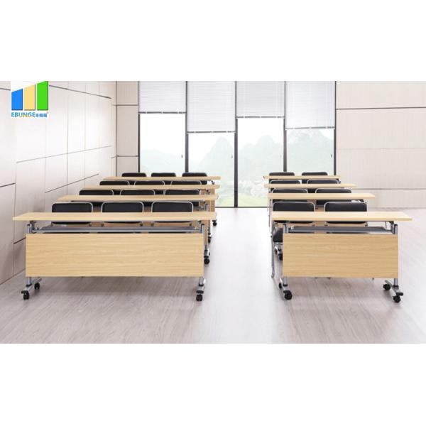 Ebunge Office Meeting Training Folding School Table Folding Desk With Wheels