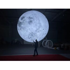 4m Inflatable Advertising Balloons TPU Giant Planet Balloons