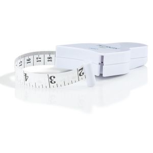 Double Sided White Retractable Body Tape Measure With Custom Logo