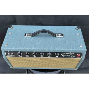 Custom Grand ′64 Princeton Reverb Tube Guitar Amp Head in Blue Color Fender Amp