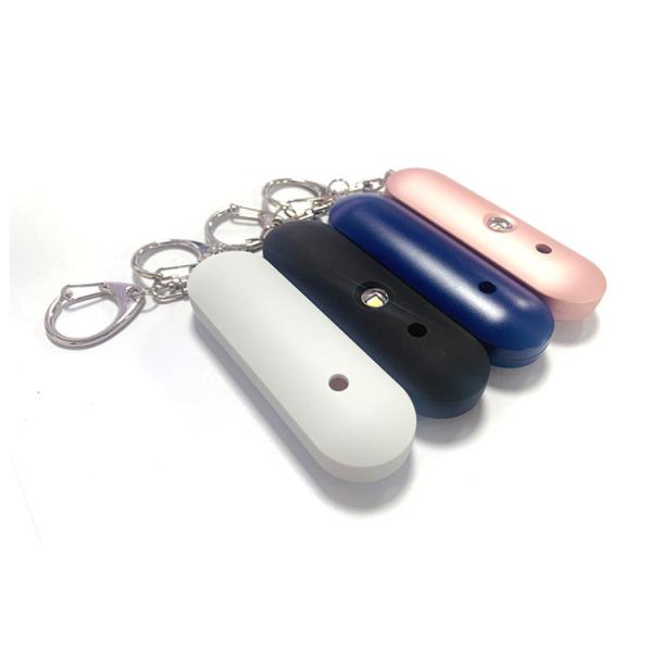 Buy 130DB ROHS Emergency Self Defense Keychain ABS 120mins Lighting at wholesale prices