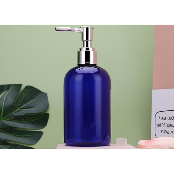 Buy SGS Round Plastic Refillable Shampoo Pump Bottle 300ml at wholesale prices