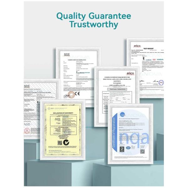 Commercial Lighting DIY Recessed Spotlight With Deep Anti-Glare Design Aluminum Material