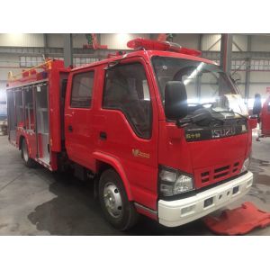 China Mini 88KW ISUZU 2000L Foam Water Fire-Fighting Vehicle