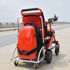 Disabled Lithium Ion 100KG Small Electric Wheelchair