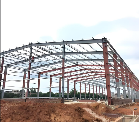 Industrial Steel Structure Warehouse Metal Construction Prefab Metal Warehouse Building