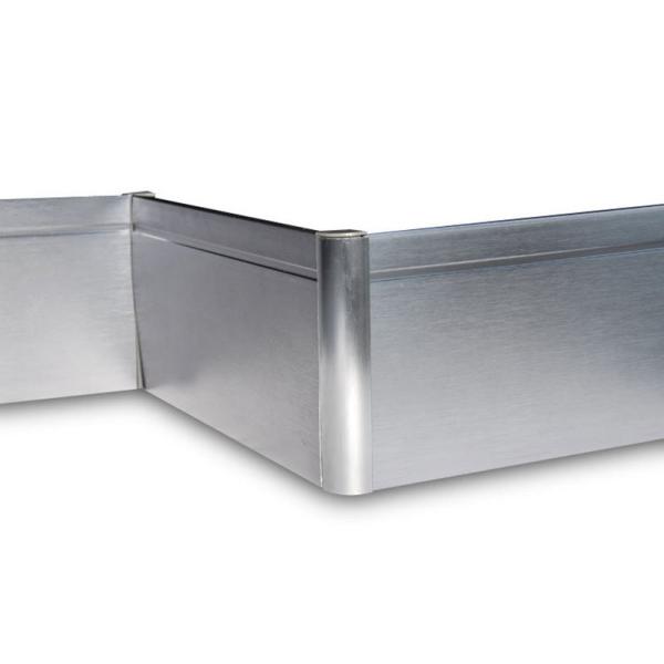 Buy Kitchen Brushed Aluminium Skirting Aluminum Plinth Skirting Board at wholesale prices