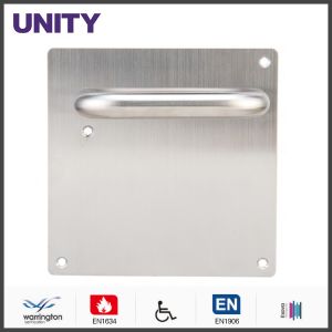 China Stainless Steel Fire Door Lever Handle EN1906 and EN1634 Satin Finish on sale