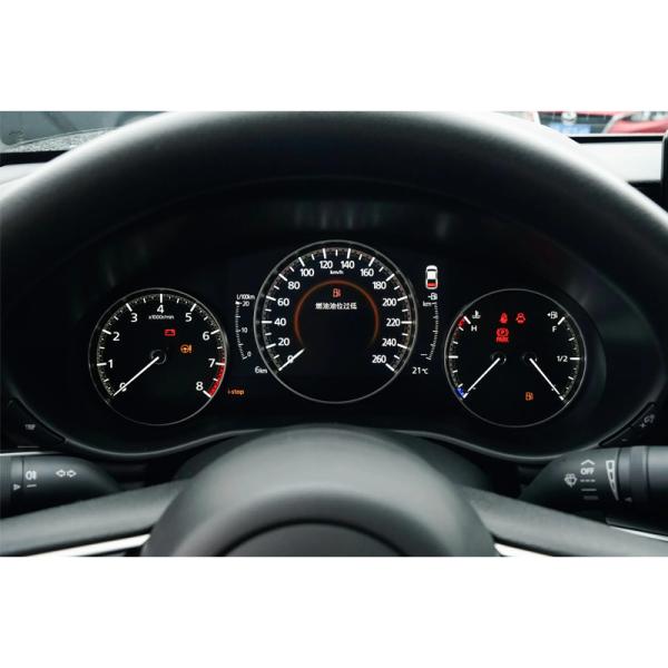 Changan Mazda 3 Compact Car 5 Seater Manual Transmission Fuel Vehicle Black LED Lights Electric Fabric Multi-function