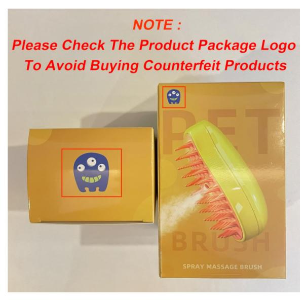 Pet Grooming Steamer Brush Dog Cat Hair Removal Brush Rechargeable Portable Steam Spray