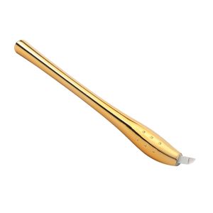 Golden Permanent Makeup 3D Microblading Manual Pen 45° Angle Single