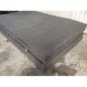 Stainless Steel Galvanized Metal Vibrating Screen Mesh Plain Weave