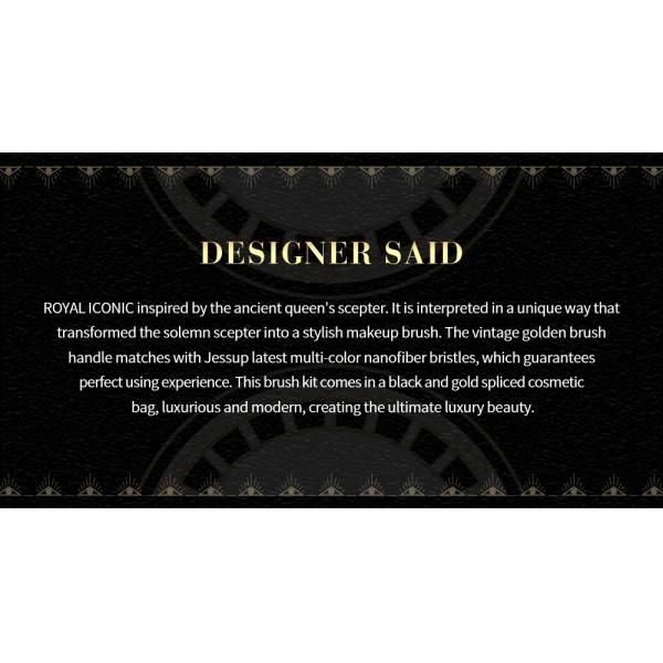 Jessup 10pcs Basic Makeup Brushes Set