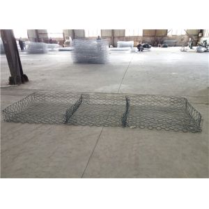 China PVC Coated Gabion Mattress 3x2x0.17m Hexagonal Mesh 60x80mm on sale