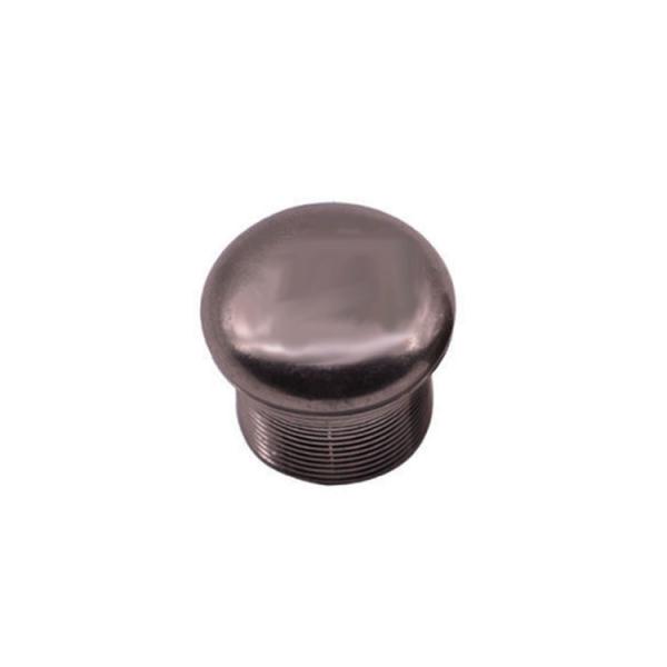 Buy Oem Design Customized Bottle Caps Die Casting Plated Silver Zinc Alloy at wholesale prices