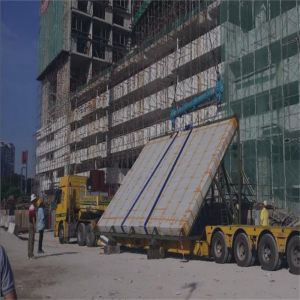 Modern Prefabricated Pool House Container with Clear/Transparent Material