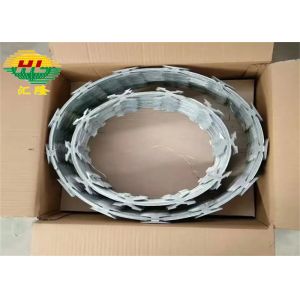 High Security CBT-60 CBT-65 Razor Wire Concertina Barbed Wire ASTM A975 Standard