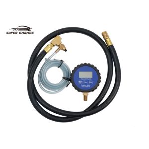 Digital Fuel Injection Pressure Test Kit Universal Fuel Oil Engine Diagnostic